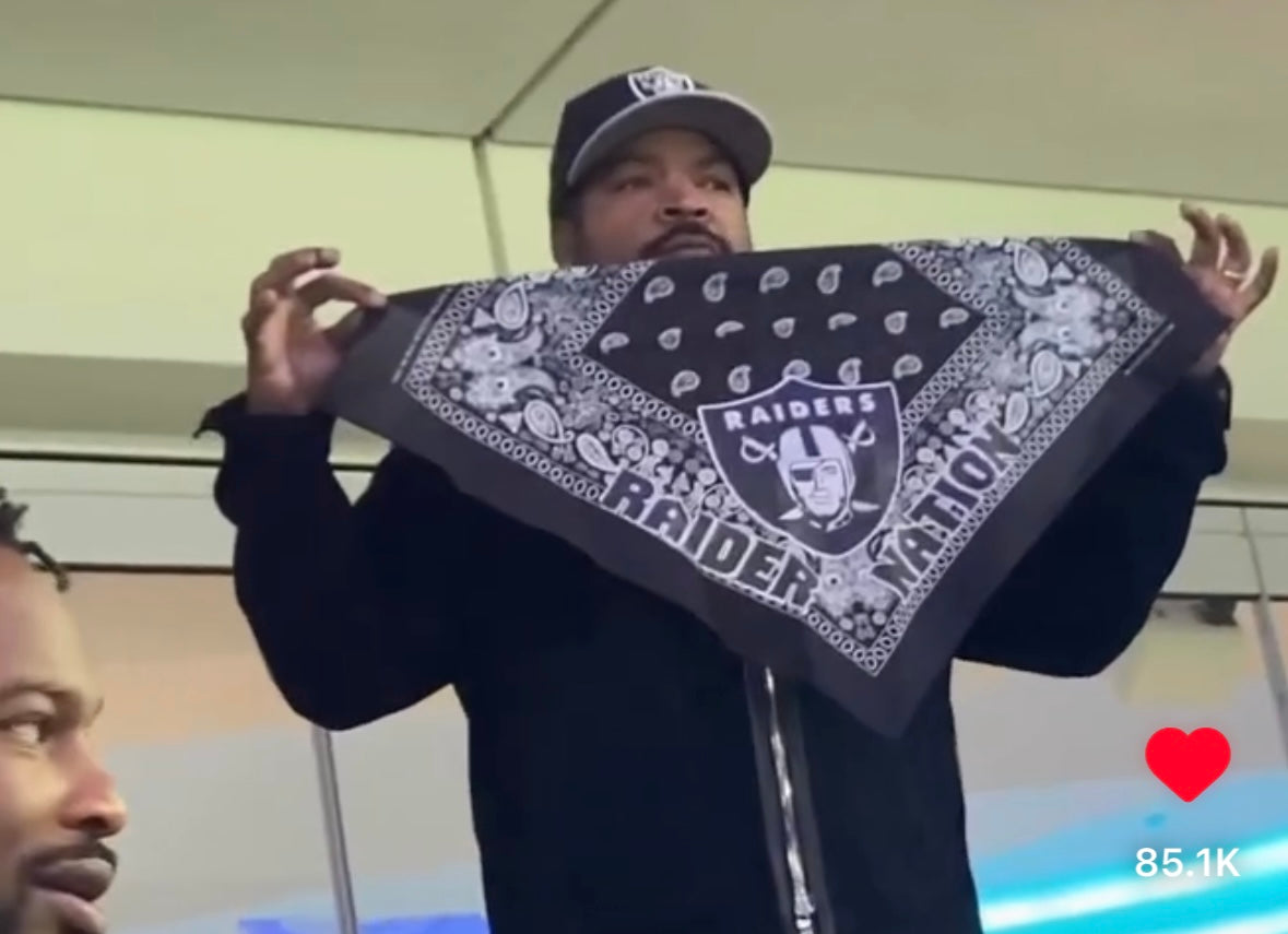 Raider Nation bandana (Black)