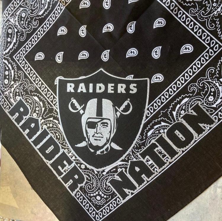 Raider Nation bandana (Black)